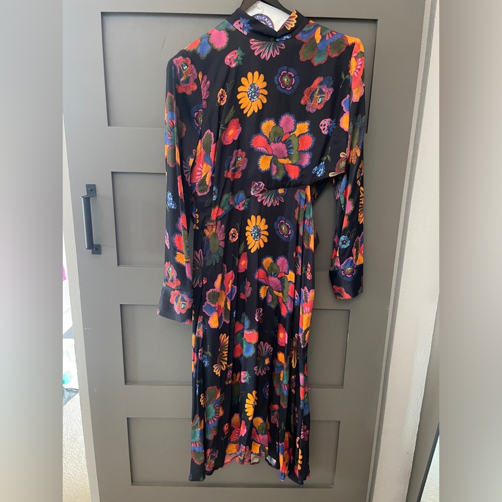 Farm Rio Cocktail Dress lily’s garden XL